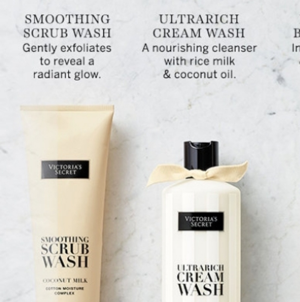 VS Luxury 4pc Body Care Set - Coconut Milk